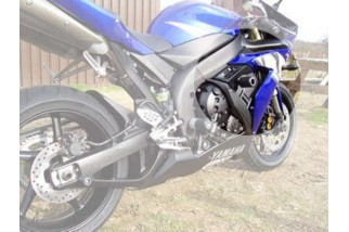 Tampons de protection R&G RACING Classic noir Yamaha YZF-R1