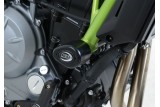 Tampons de protection R&G RACING Aero noir Kawasaki Z650