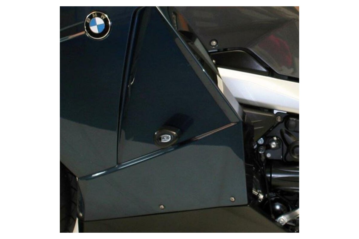 Tampons de protection R&G RACING Aero noir BMW K1200LT/GT / K1300 GT