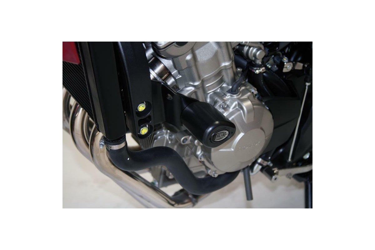 Tampons de protection R&G RACING Aero noir Honda CB600N/F Hornet