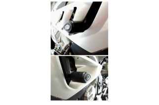 Tampons de protection R&G RACING Aero noir BMW S1000RR