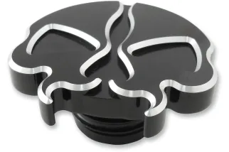 CAP GAS SP SKL BLK NVNT