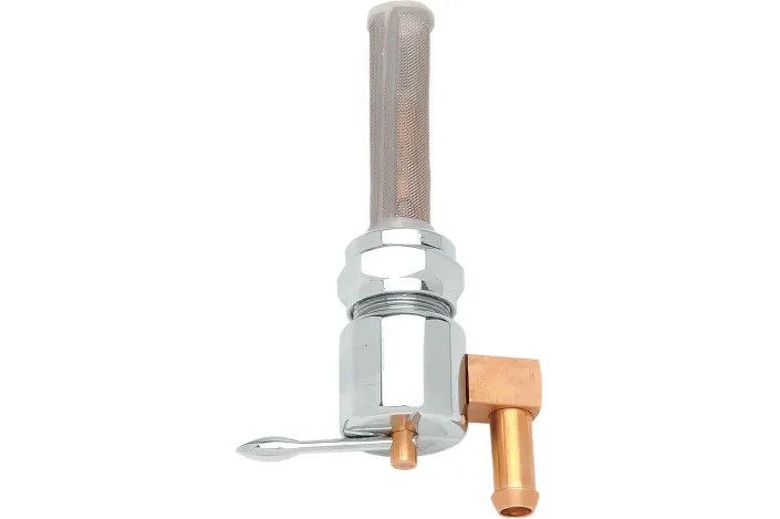 PETCOCK RND CHR 5/16 DOWN