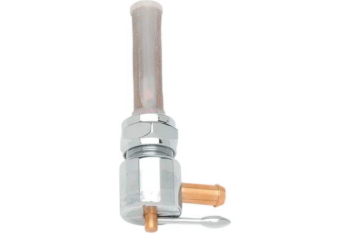 PETCOCK RND CHR 5/16 FWD OUT