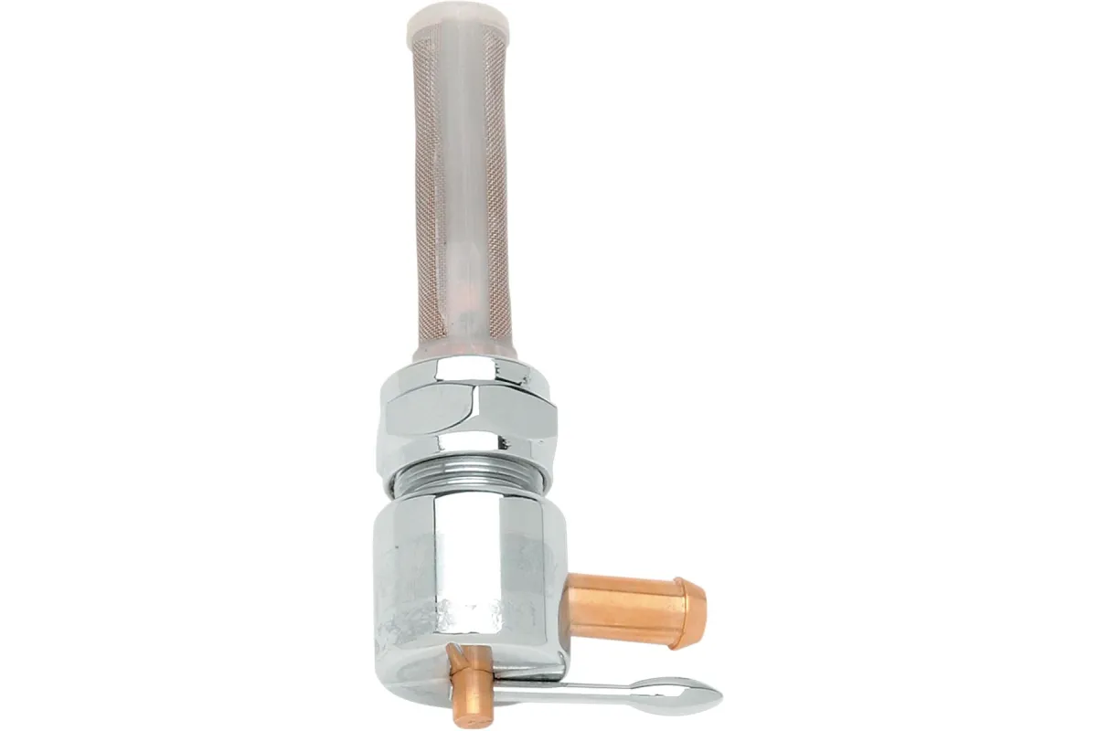 PETCOCK RND CHR 5/16 FWD OUT