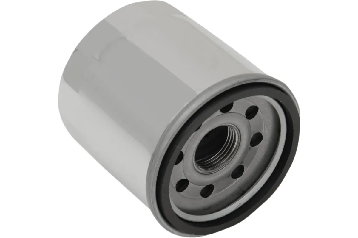 Filtre à huile chromé INDIAN