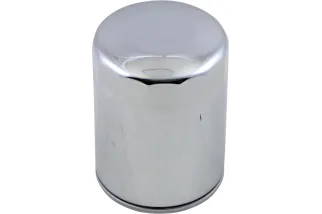Filtre à huile chromé M8
