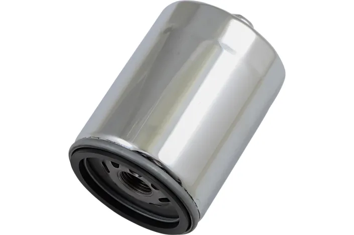 Filtre à huile chromé M8