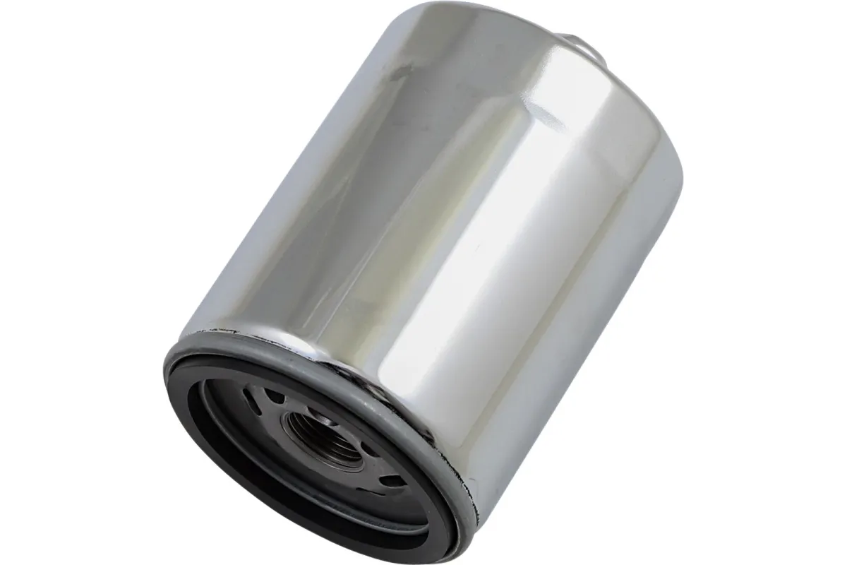 Filtre à huile chromé M8