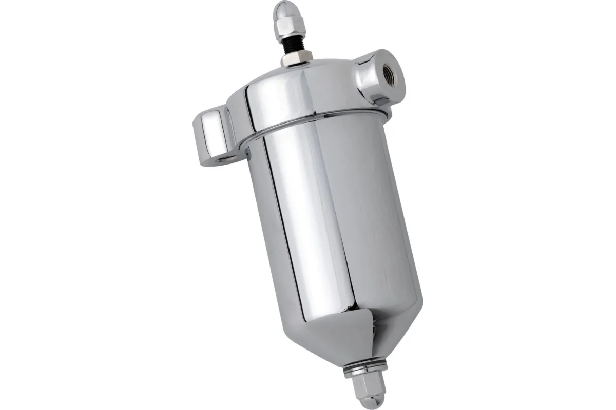 Filtre à huile chromé 48-64