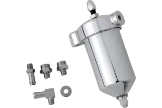 Filtre à huile chromé 48-64