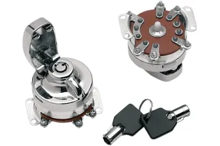 6 POLE IGN.SWTCH RND KEY