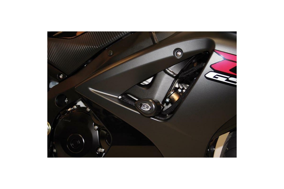 Tampons de protection R&G RACING Aero noir Suzuki GSX-R1000