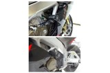 Tampons de protection R&G RACING Aero noir Aprilia RSV4 R/RR/RF/Factory