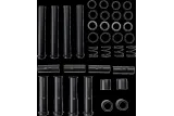 TUBE KIT P.ROD M8 BLK.