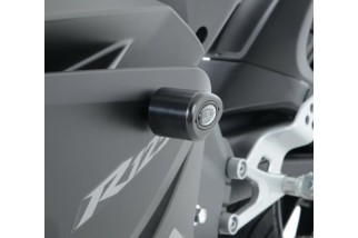 Tampons de protection R&G RACING Aero noir Yamaha YZF-R125