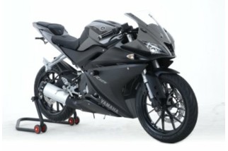 Tampons de protection R&G RACING Aero noir Yamaha YZF-R125