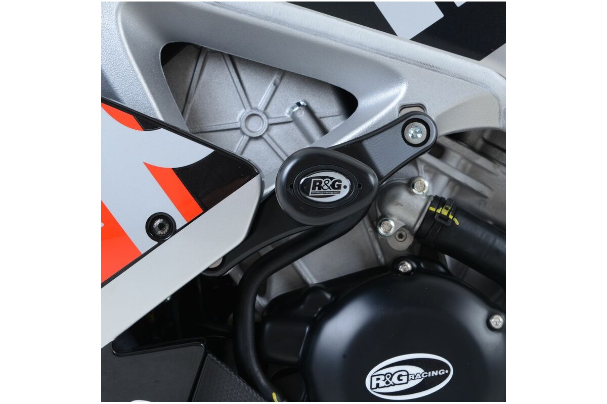 Tampons de protection R&G RACING Aero blanc Aprilia RSV-4 R