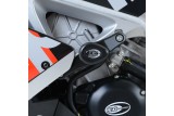 Tampons de protection R&G RACING Aero blanc Aprilia RSV-4 R