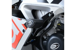 Tampons de protection R&G RACING Aero blanc Aprilia RSV-4 R