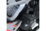 Tampons de protection R&G RACING Aero blanc Aprilia RSV-4 R