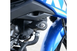 Tampons de protection R&G RACING Aero noir Suzuki GSX-S125
