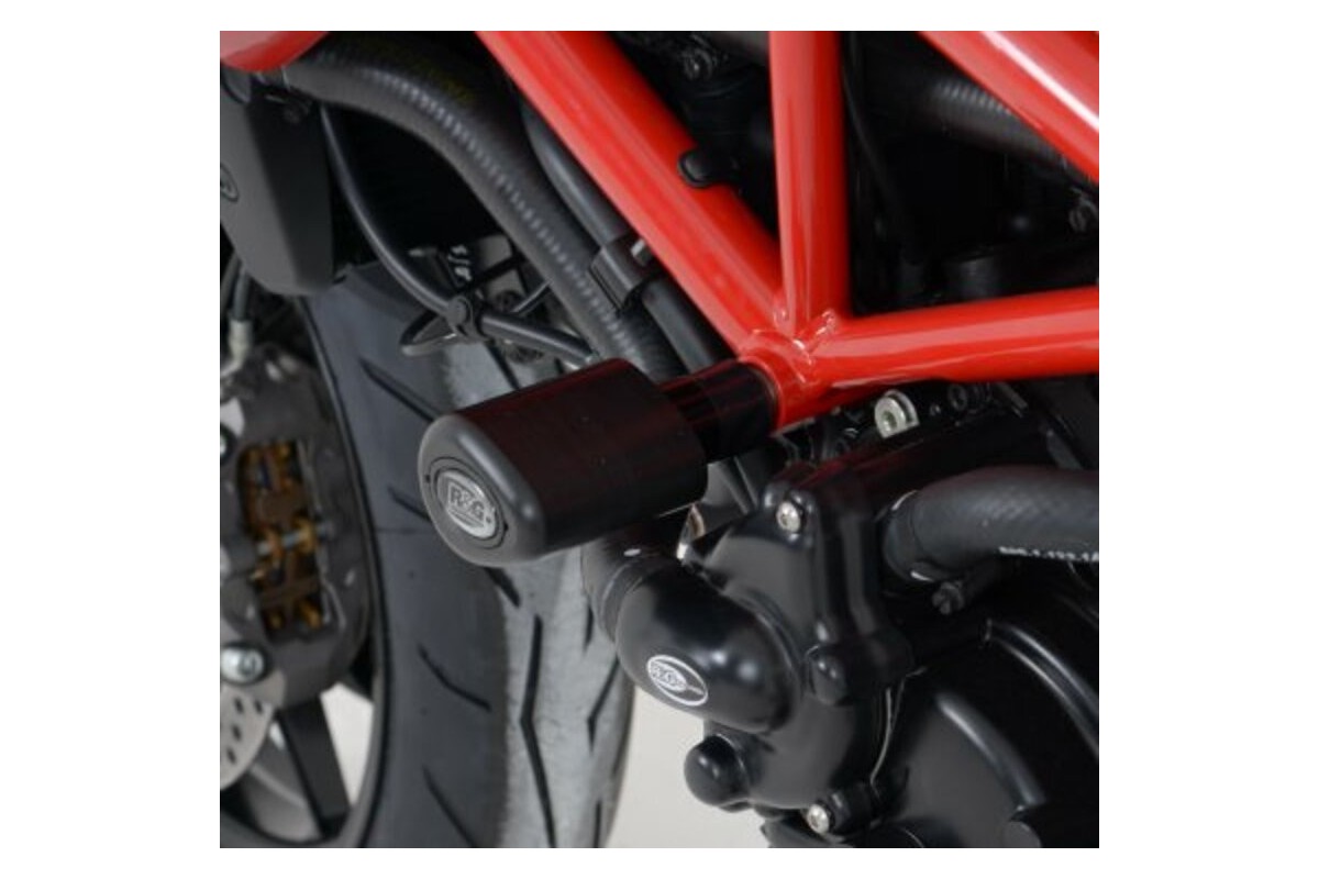 Tampons de protection R&G RACING Aero noir Ducati Hypermotard/Hyperstrada 939 Tampons de protection R&G RACING Aero noir Ducati Hypermotard/Hyperstrada 939