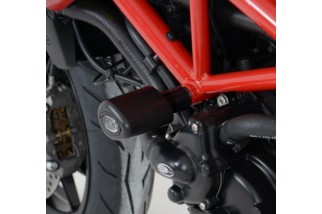 Tampons de protection R&G RACING Aero noir Ducati Hypermotard/Hyperstrada 939