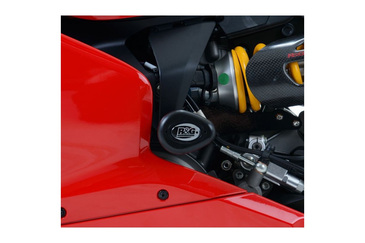 Tampons de protection R&G RACING Aero noir Suzuki GSX-S1000F Tampons de protection R&G RACING Aero noir Suzuki GSX-S1000F