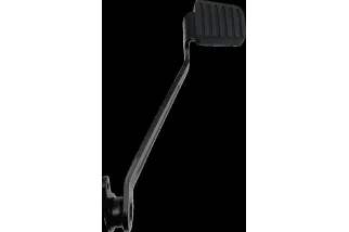 PEDAL REAR BRAKE BLK M8 ST