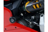 Tampons de protection R&G RACING Aero noir Suzuki GSX-S1000F