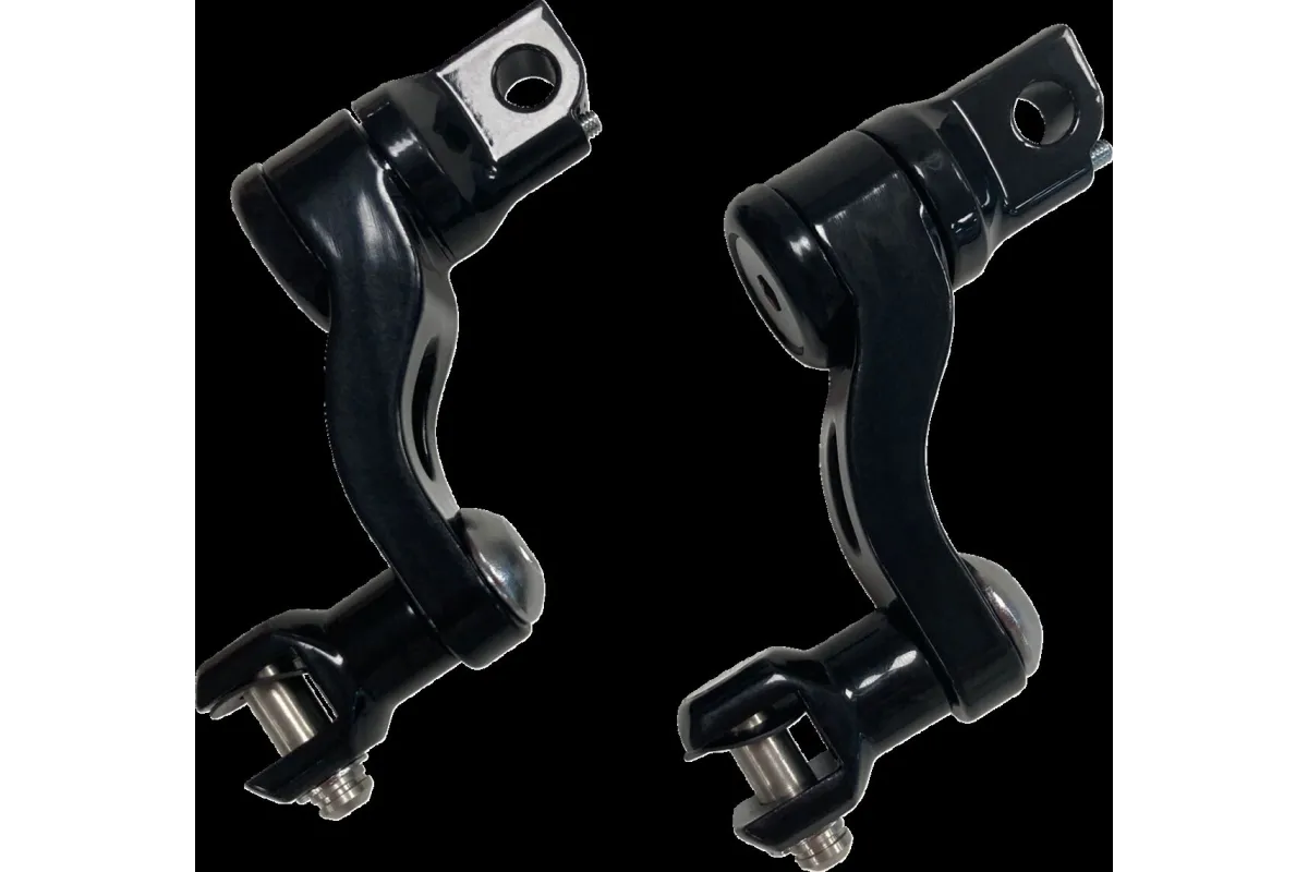 PEG MOUNT ADJUSTABLE PASS.BLK.