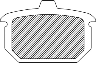 BRAKE PAD-DRAG SINTERD