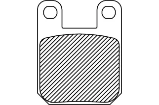 BRAKE PAD-DRAG SINTERD