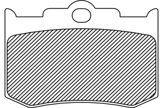 BRAKE PAD-DRAG SINTERD