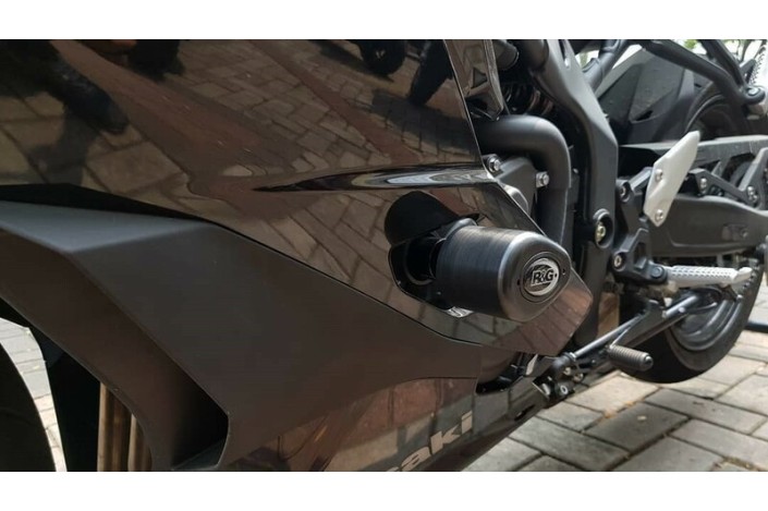 Tampons de protection R&G RACING Aero noir Kawasaki ZX-25R