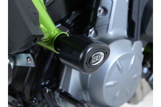 Tampons de protection R&G RACING Aero blanc Kawasaki Z650