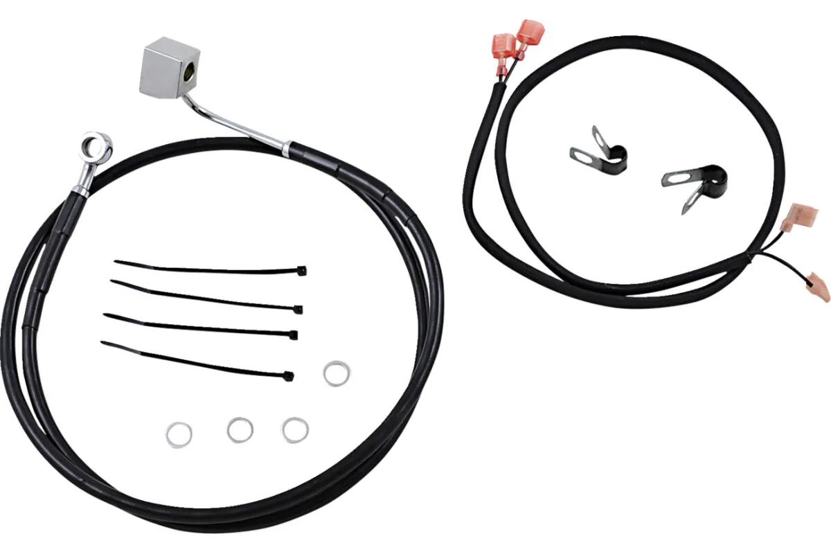 BRAKELINE R FLST87-99 BLK