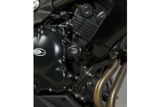 Tampons de protection R&G RACING Aero noir Kawasaki ER-6 N