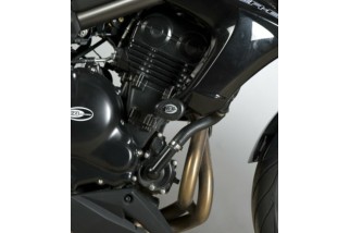 Tampons de protection R&G RACING Aero noir Kawasaki ER-6 N