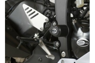 Tampons de protection R&G RACING Aero blanc Kawasaki ZX6R 636