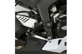 Tampons de protection R&G RACING Aero blanc Kawasaki ZX6R 636