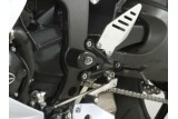 Tampons de protection R&G RACING Aero blanc Kawasaki ZX6R 636