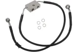 FRT BRAKE LINE XL BK +2