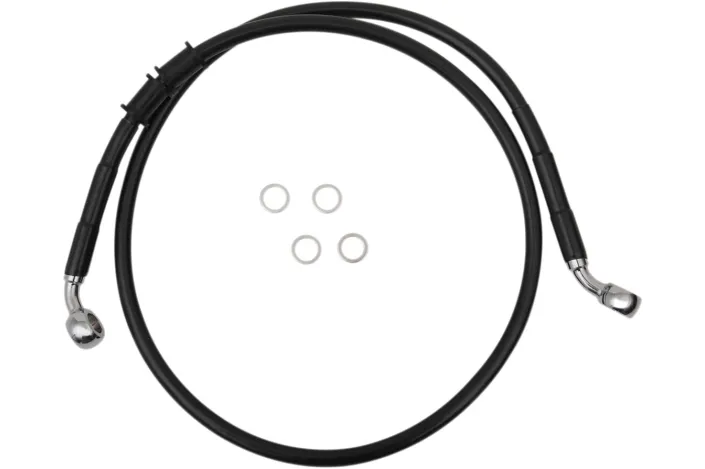 FRT BRAKE LINE XL BK +2