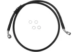 FRT BRAKE LINE XL BK +6