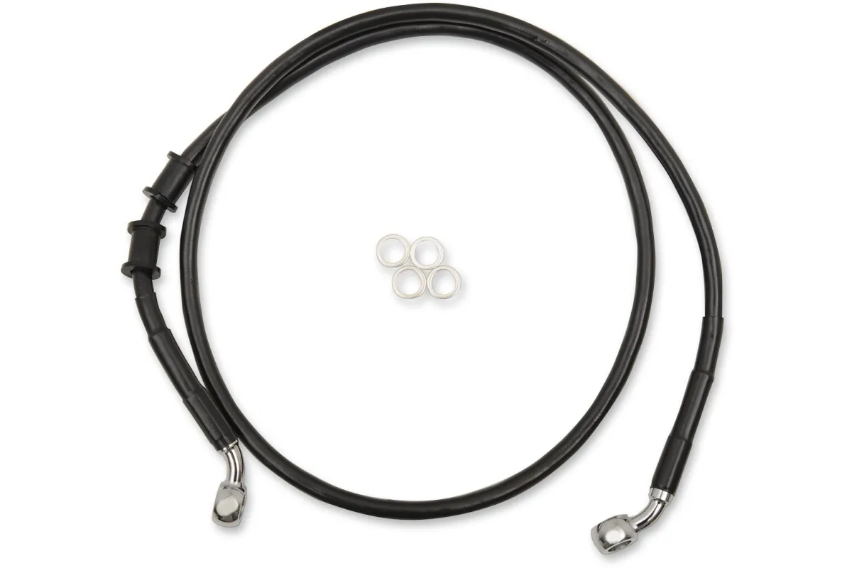 FRT BRAKE LINE XL BK +12
