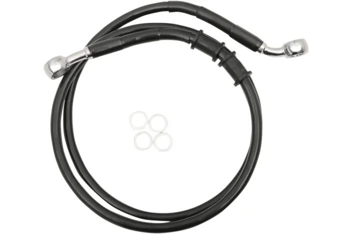 FRT BRAKE LINE XL BK