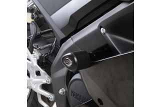 Tampons de protection R&G RACING Aero noir Yamaha YZF-R125