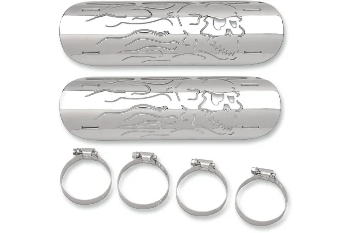 HEAT SHIELD FLAME SKULL